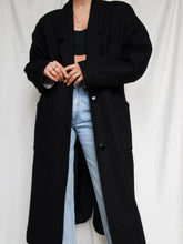 Load image into Gallery viewer, "Anastasia" black coat