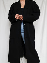 Load image into Gallery viewer, "Anastasia" black coat