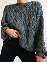 Load image into Gallery viewer, "Reira" Maxi grey knit