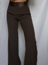 Load image into Gallery viewer, Brown flare pants
