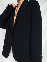 Load image into Gallery viewer, WEILL dark blue blazer