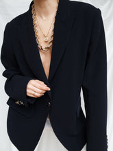 Load image into Gallery viewer, WEILL dark blue blazer