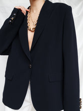 Load image into Gallery viewer, WEILL dark blue blazer