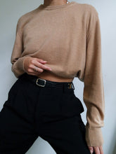 Load image into Gallery viewer, "Salted caramel" cashmere knit