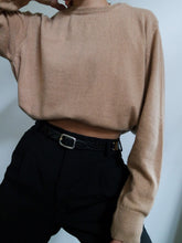 Load image into Gallery viewer, "Salted caramel" cashmere knit
