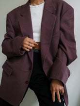 Load image into Gallery viewer, "Auber" cashmere and wool blazer