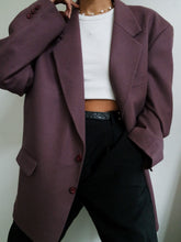 Load image into Gallery viewer, "Auber" cashmere and wool blazer