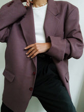 Load image into Gallery viewer, "Auber" cashmere and wool blazer