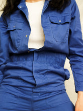Load image into Gallery viewer, "Bleu de travail" jumpsuit