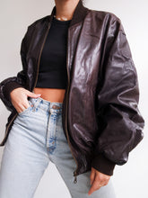 Load image into Gallery viewer, "Bomba" leather bombers