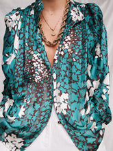 Load image into Gallery viewer, "Orchid" printed blouse
