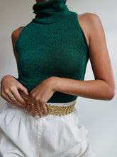 Load image into Gallery viewer, "Jade" green top