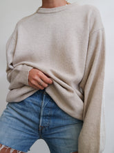 Load image into Gallery viewer, "Sand" lambswool knit