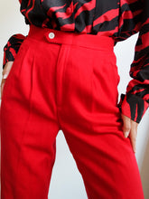 Load image into Gallery viewer, "Diana" red pants