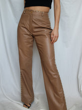 Load image into Gallery viewer, ELEGANCE PARIS leather pants