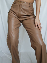 Load image into Gallery viewer, ELEGANCE PARIS leather pants