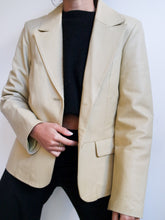 Load image into Gallery viewer, "Chloé" leather blazer