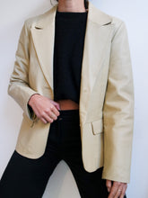 Load image into Gallery viewer, "Chloé" leather blazer