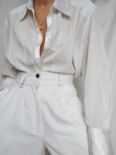 Load image into Gallery viewer, "Blanche" blouse shirt