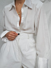 Load image into Gallery viewer, "Blanche" blouse shirt