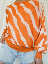 Load image into Gallery viewer, "Heat waves" knitted jumper