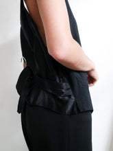 Load image into Gallery viewer, "Butler" black vest