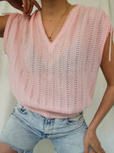 Load image into Gallery viewer, Pink knitted top