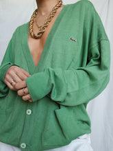 Load image into Gallery viewer, LACOSTE knitted cardigan
