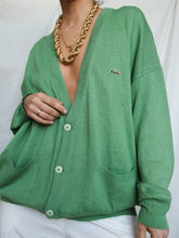 Load image into Gallery viewer, LACOSTE knitted cardigan