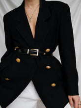Load image into Gallery viewer, "Robyn" black blazer