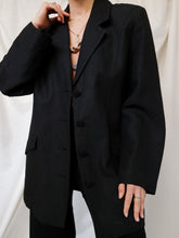 Load image into Gallery viewer, Black Linen Blazer