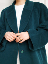 Load image into Gallery viewer, "Petrol" long coat