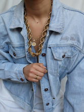 Load image into Gallery viewer, BETTY blue denim jacket