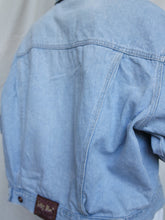 Load image into Gallery viewer, BETTY blue denim jacket
