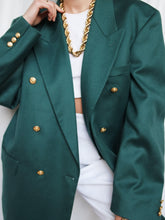 Load image into Gallery viewer, DEVRED green blazer