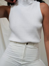 Load image into Gallery viewer, "Dina" white top