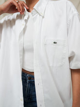 Load image into Gallery viewer, LACOSTE white shirt