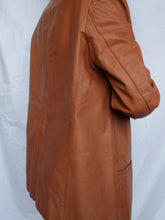 Load image into Gallery viewer, "Carmen" Leather blazer