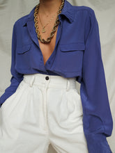 Load image into Gallery viewer, "Selma" silk shirt