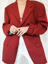Load image into Gallery viewer, "Burgundy" blazer