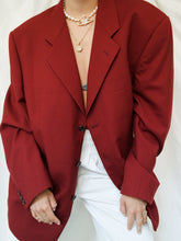 Load image into Gallery viewer, "Burgundy" blazer