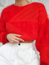 Load image into Gallery viewer, "Red" knitted jumper