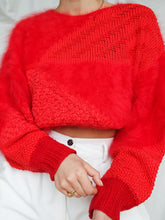 Load image into Gallery viewer, "Red" knitted jumper
