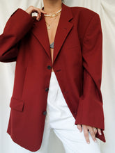 Load image into Gallery viewer, "Burgundy" blazer
