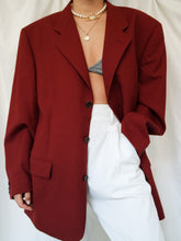Load image into Gallery viewer, "Burgundy" blazer