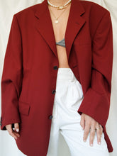Load image into Gallery viewer, "Burgundy" blazer