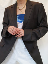 Load image into Gallery viewer, "Brown" wool blazer