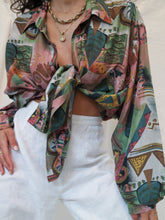 Load image into Gallery viewer, "Elena" silk shirt