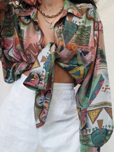 Load image into Gallery viewer, "Elena" silk shirt