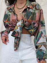 Load image into Gallery viewer, "Elena" silk shirt